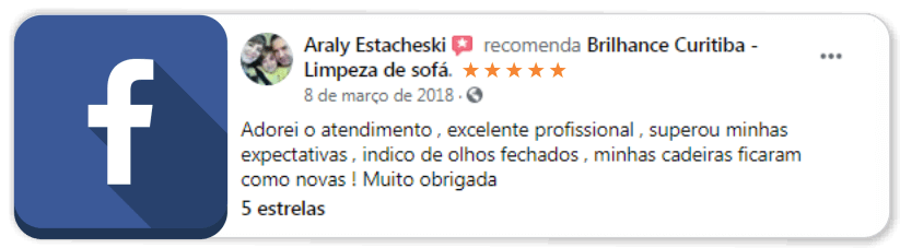 brilhance clientes satisfeitos limpeza de sofa