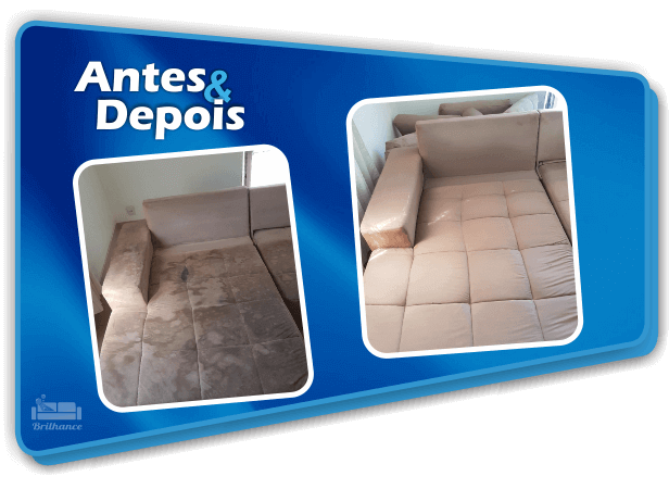 limpeza de sofa retratil brilhance